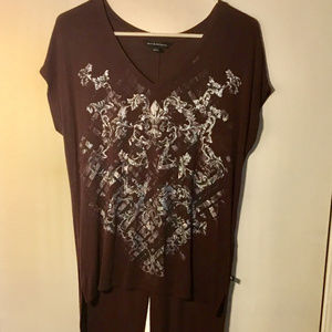 Rock & Republic Womans Short Sleeved Top Size XS